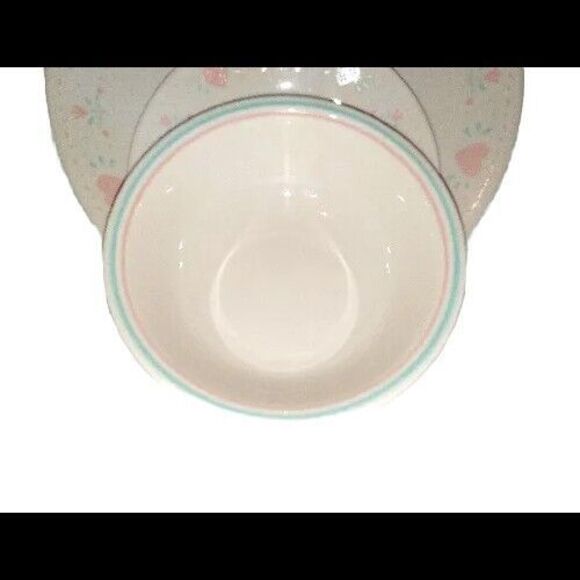 Corelle Forever Yours 10.25" Dinner Plate, 6.75" Saucer, 6.5" Cereal Bowl / Soup - Picture 3 of 16